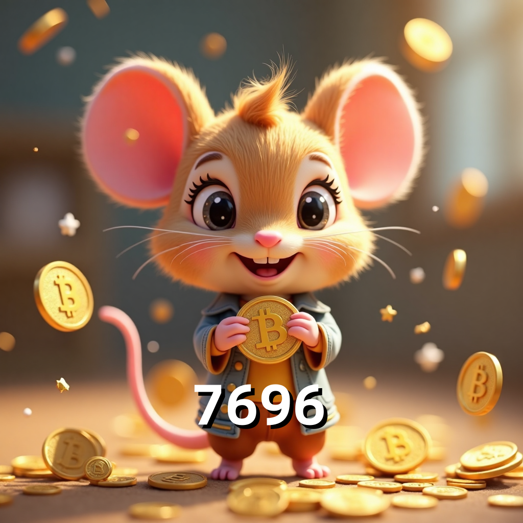 7696